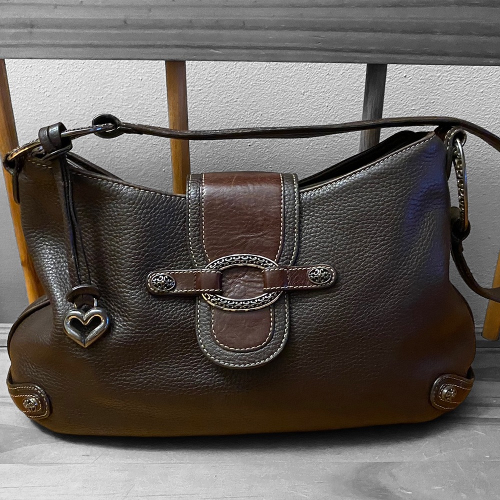 Brighton brown leather shoulder Purse